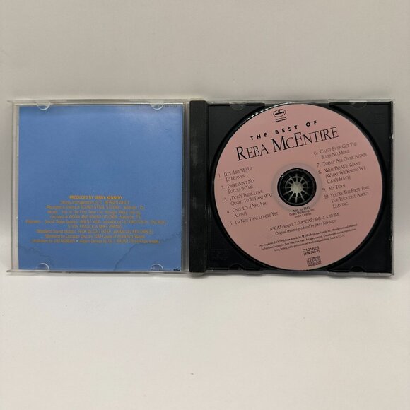 The Best of Reba McEntire CD Album 1986 PolyGram Records Country Greatest Hits - Picture 3 of 5